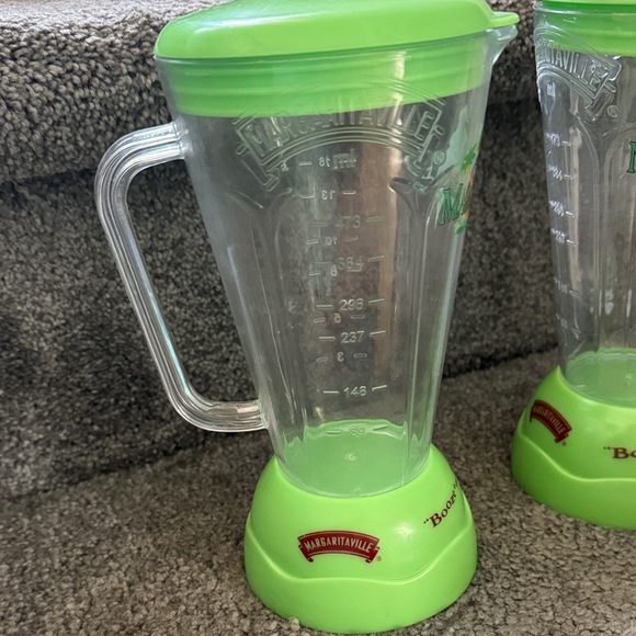 Margaritaville Tropical Green Blender Cups - Picture 3 of 3